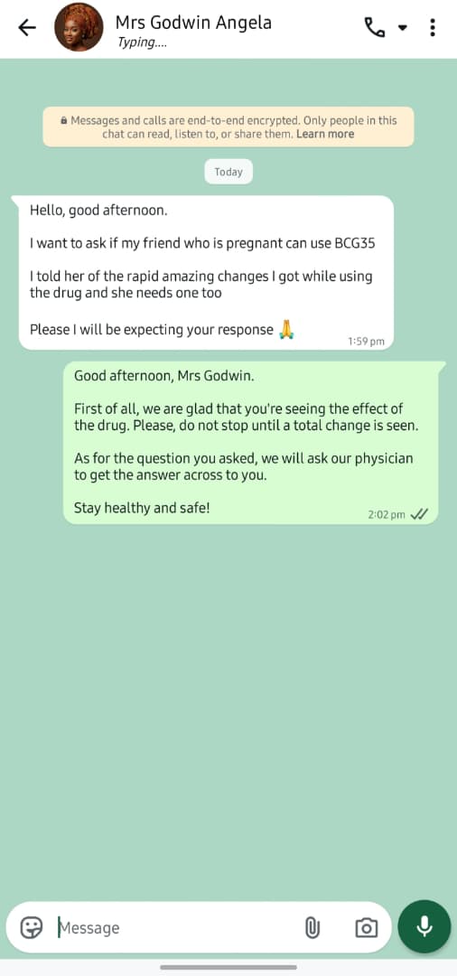 Customer testimony